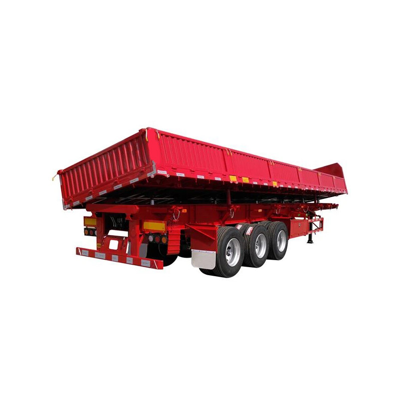 3 Axle Dropside Side Tipper Trailer