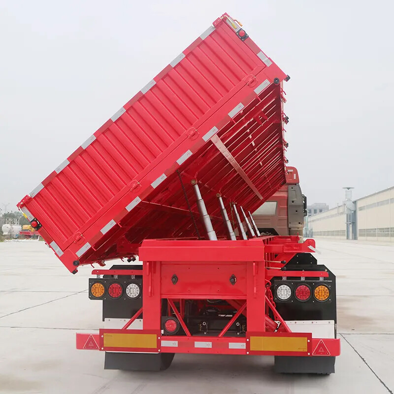 3 Axle Dropside Side Tipper Trailer