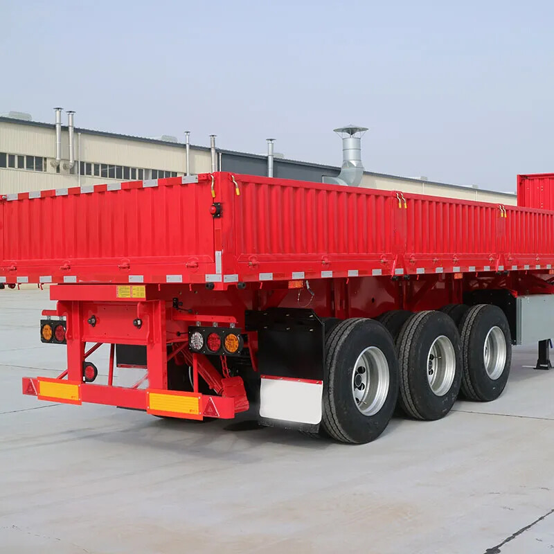 3 Axle Dropside Side Tipper Trailer