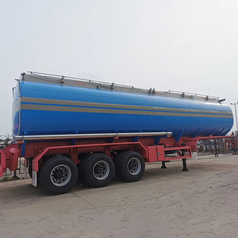 Vacuum Insulation Tri-Axle LNG Tank Semi-Trailer
