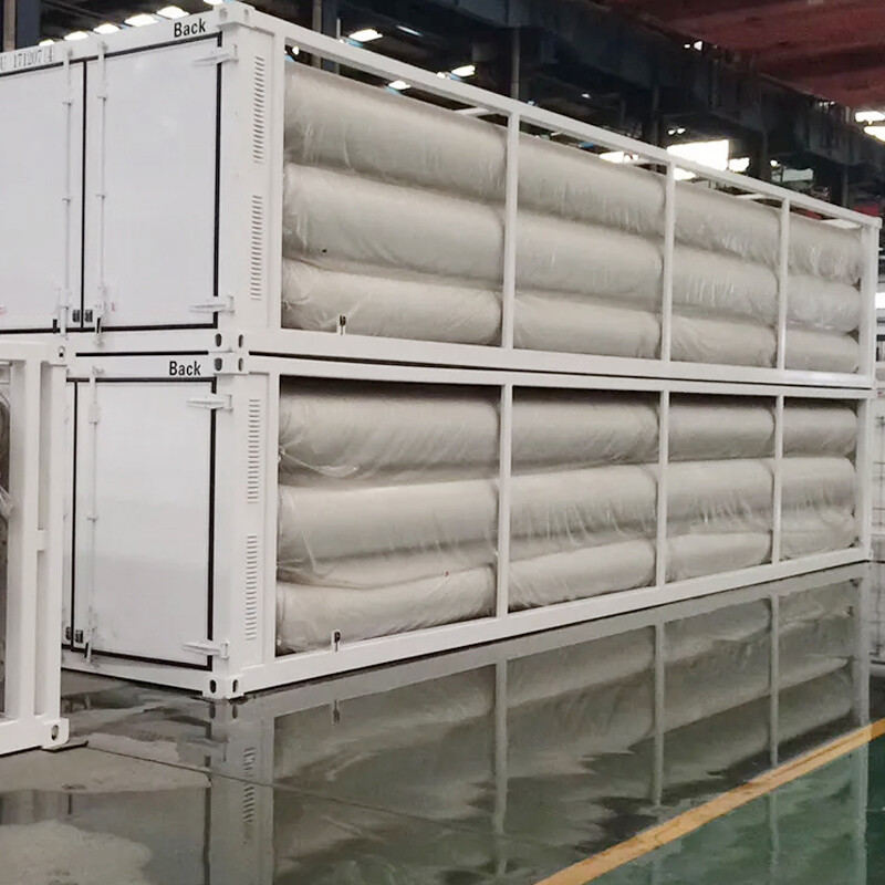 CNG H2 Tubes Container Semi Trailer