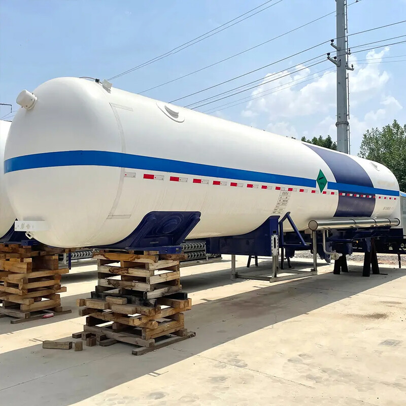 3 Axle Lpg Gas Tank Semi Trailer