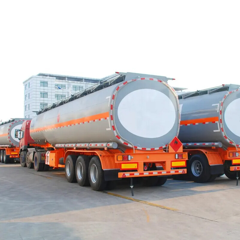 3 Axis 40 Ton LNG Storage Tank Semi Trailer