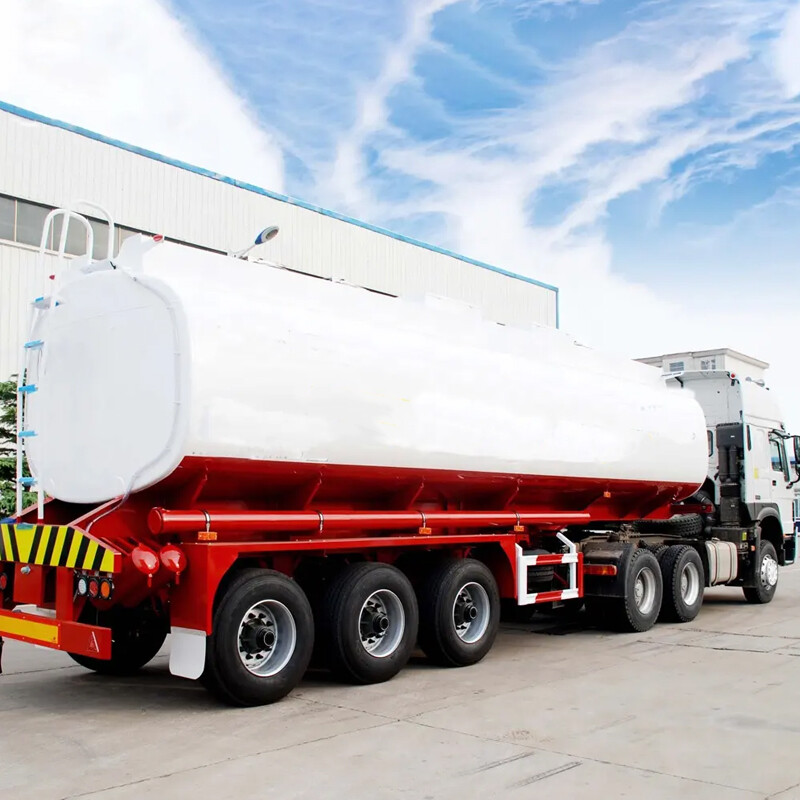 3 Axis 40 Ton LNG Storage Tank Semi Trailer