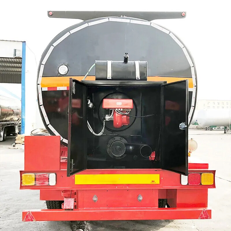 Tri Axle Bitumen Tanker Trailer