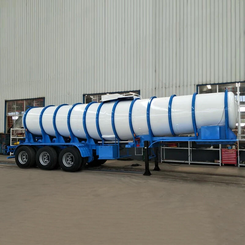 19m³ v shape 98% Sulfuric acid tanker semi-trailer