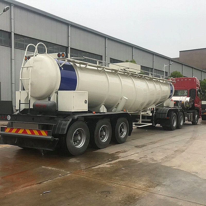 19m³ v shape 98% Sulfuric acid tanker semi-trailer