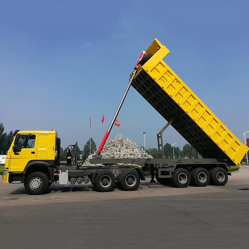 CHINA HOWO7 U Shape 6×4 Dump Truck 420 Horse Power