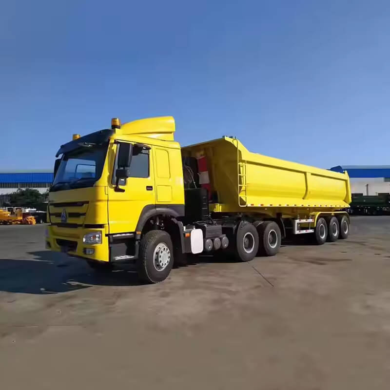 CHINA HOWO7 U Shape 6×4 Dump Truck 420 Horse Power