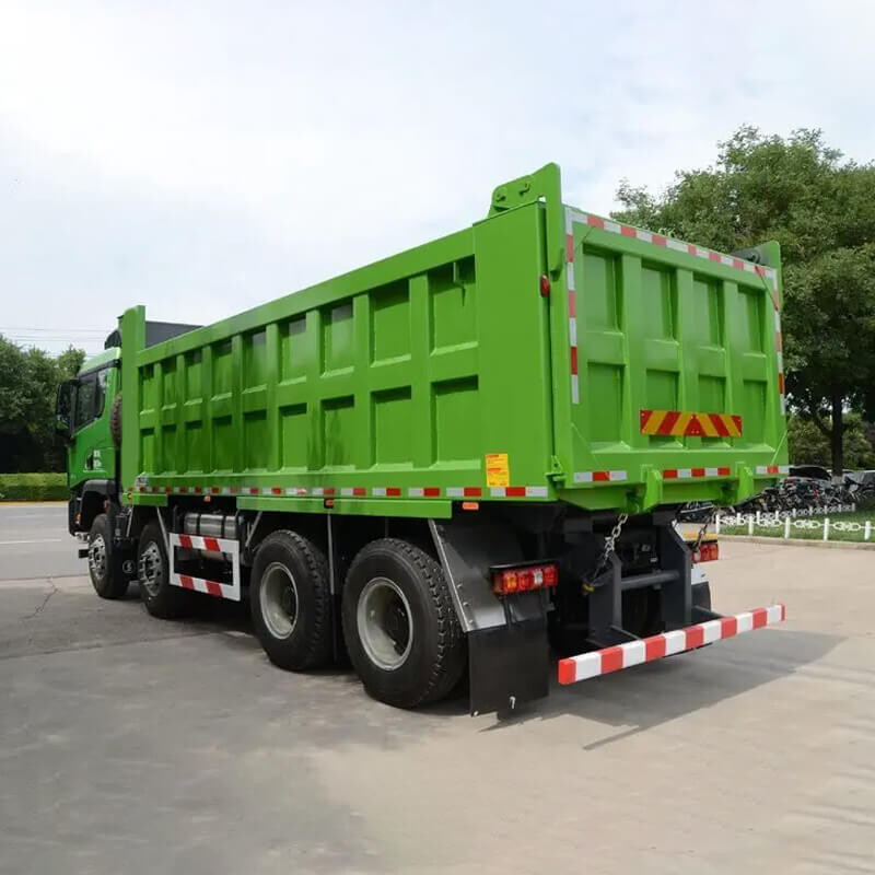 Shacman X3000 8×4 Square Shape End Tipper Truck