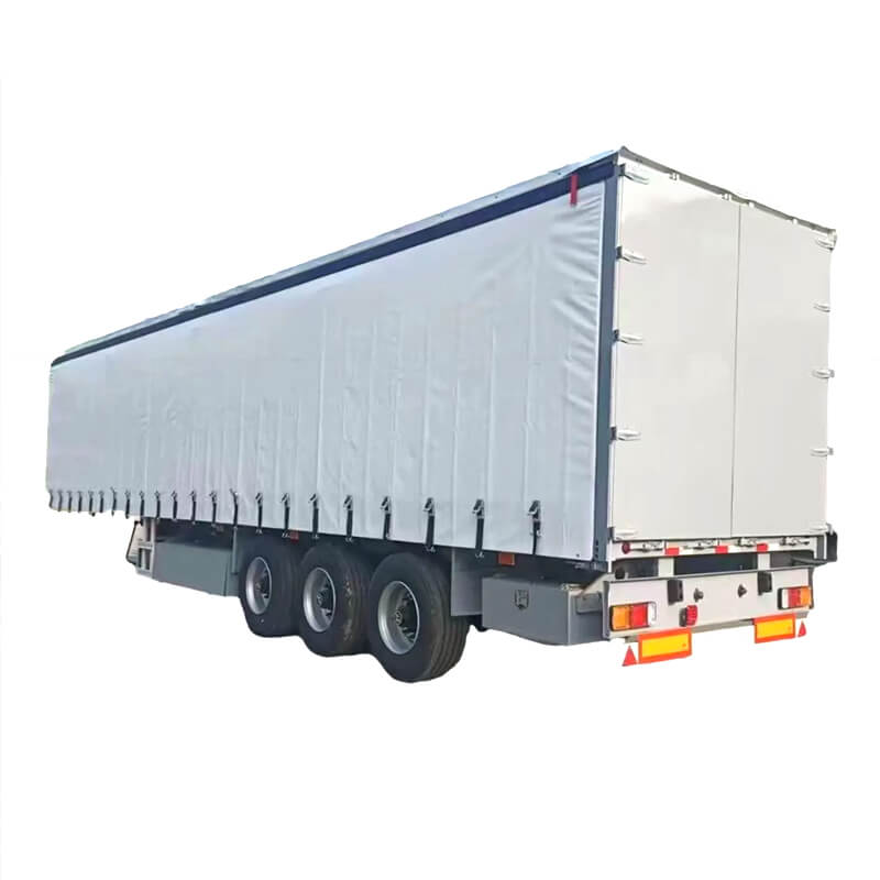50 Ton 3 Axle Curtain Side Semi Trailer