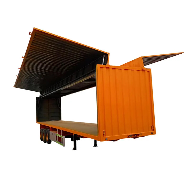 3-axis Spread-wing Semi Trailer