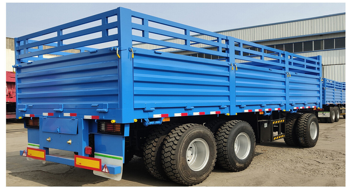 2 axles Dropside Fence Bulk Cargo Trailer (2).jpg