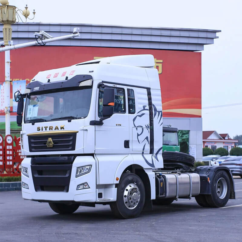 CHINA SINO-TRUCK HOWO A7 4×2 Tractor Head 420 HP 6 Wheels