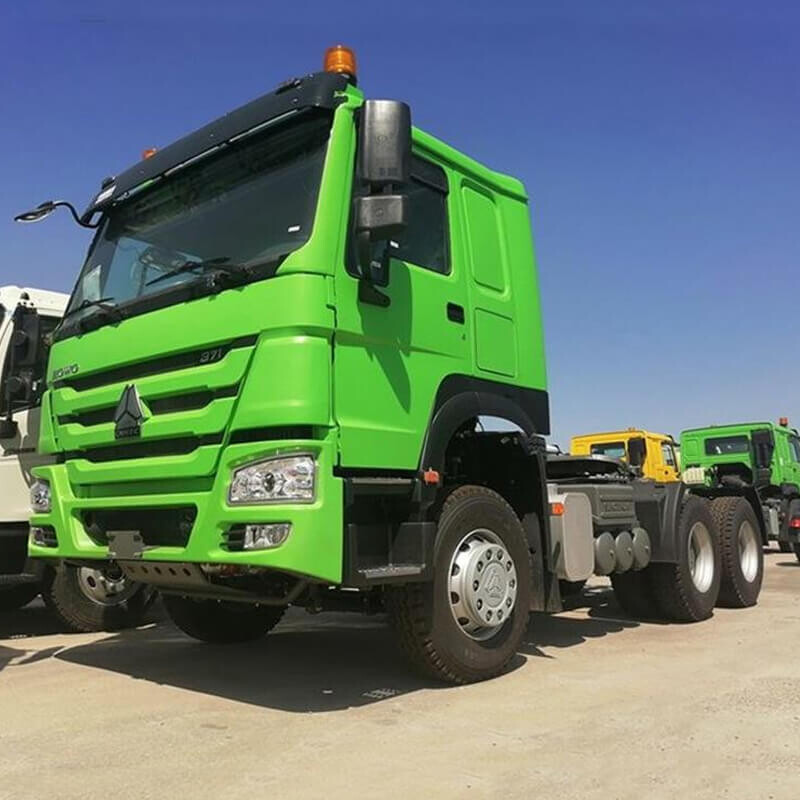 SINOTRUK HOWO 371 Horse Power And 6*4 Wheel Drive Truck Tractor