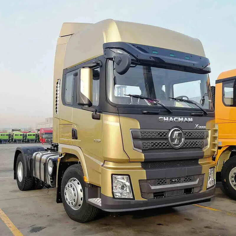 SHACMAN X3000 4×2 Tractor Head 380HP 6Wheels High Roof Cabin