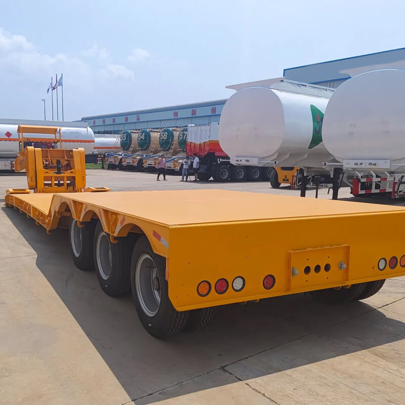 Detachable Gooseneck Lowboy Trailer