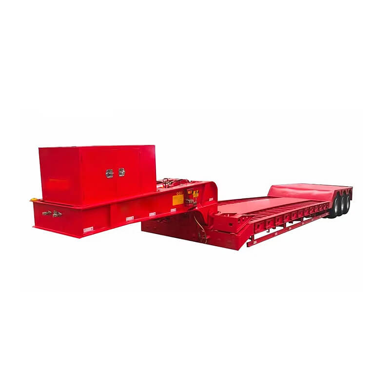 Tri Axles 100 Ton Hydraulic Removable Gooseneck Trailer