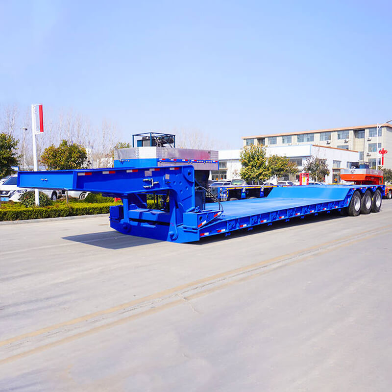 Tri Axles 100 Ton Hydraulic Removable Gooseneck Trailer