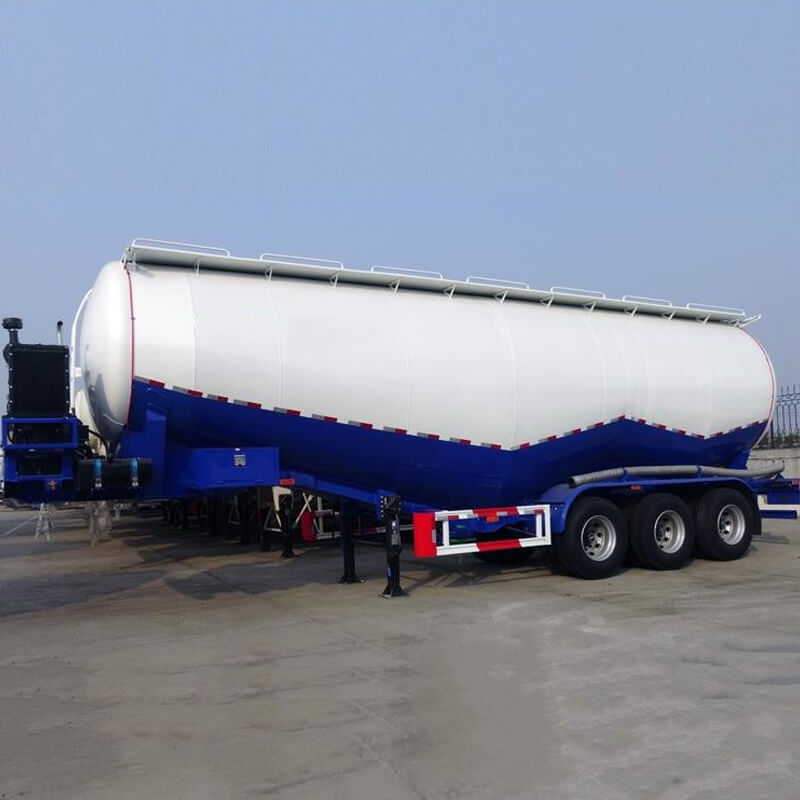3 Axle W Shape Bulker Carrier Semi Trailer