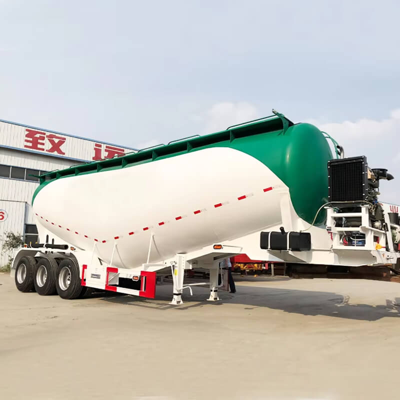 3 Axle W Shape Bulker Carrier Semi Trailer