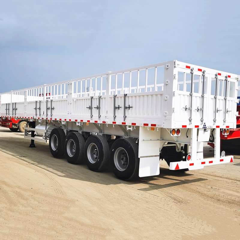 4 Axle 80 Ton Dropside Trailer