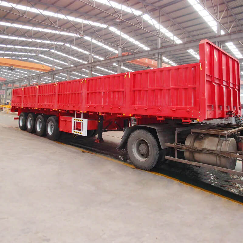 4 Axle Side Tipper Trailer