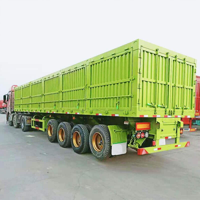 4 Axle Side Tipper Trailer