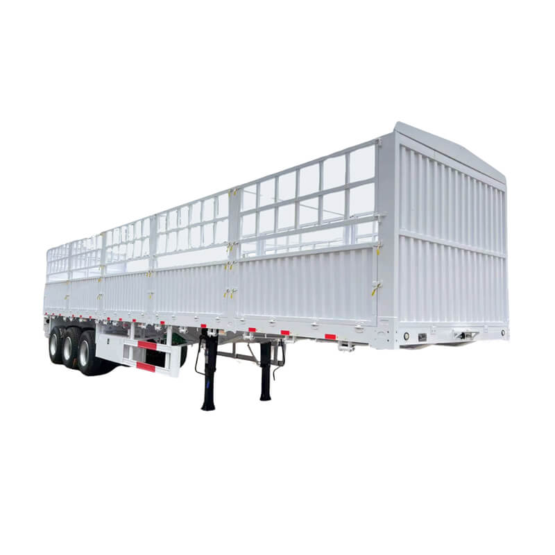 60 Ton Fence Cargo Trailer