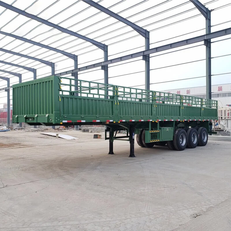 60 Ton Fence Cargo Trailer