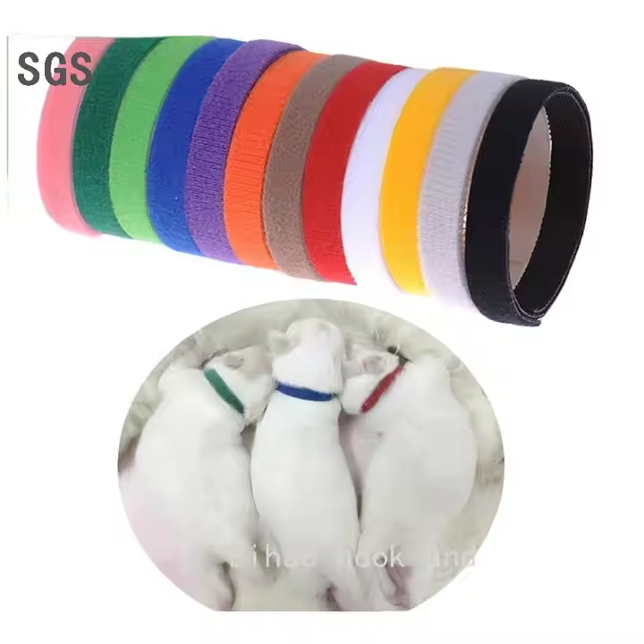 hook and loop strap for Animal Collar