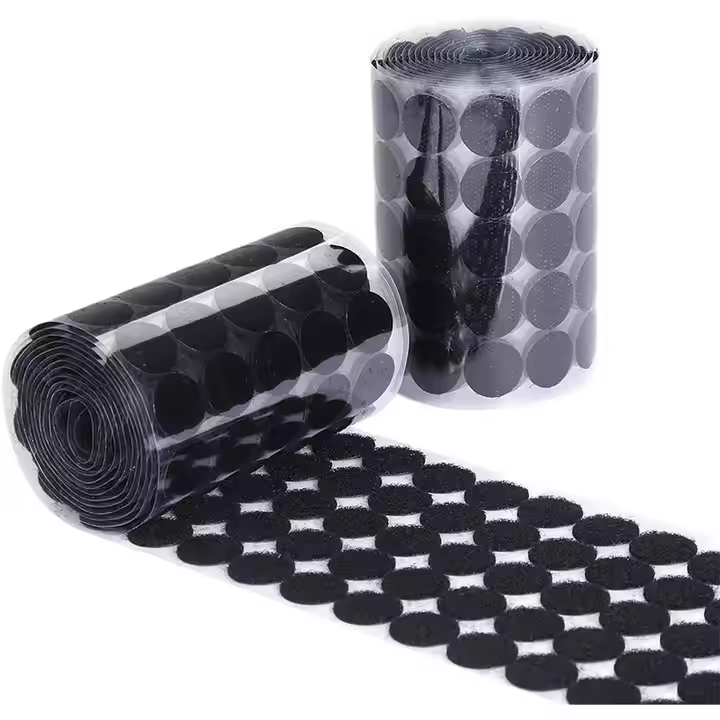 Adhesive Hook Loop Dots and Coins