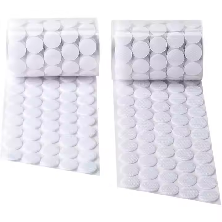 Adhesive Hook Loop Dots and Coins