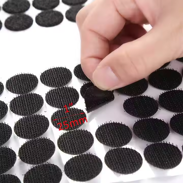 Adhesive Hook Loop Dots and Coins