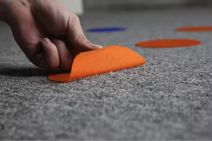 Adhesive Hook Loop Dots and Coins