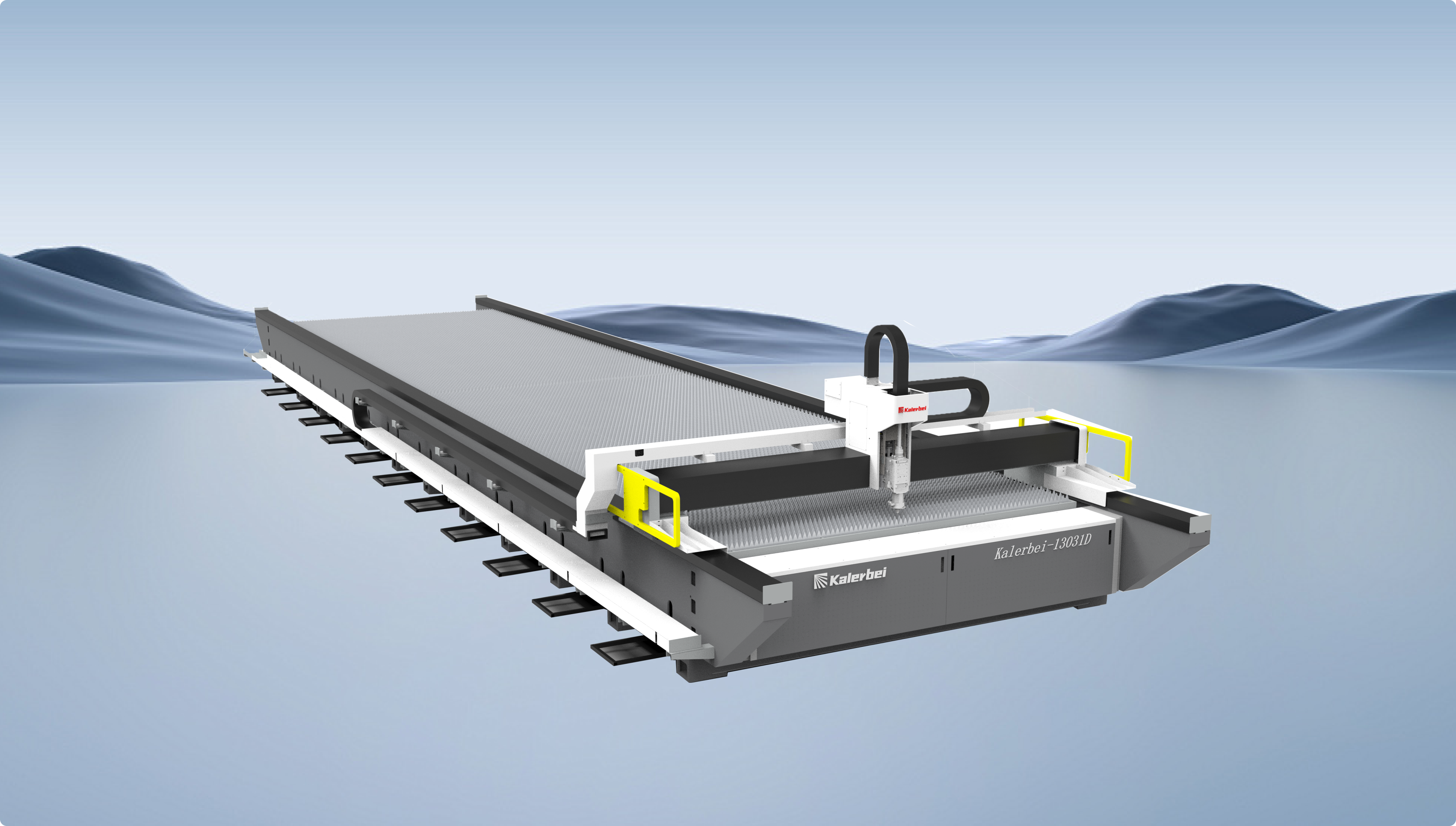 Máquina de corte a laser de fibra plana de alta qualidade série Kalerbei DF Máquina de corte a laser de fibra plana de alta qualidade série Kalerbei DF