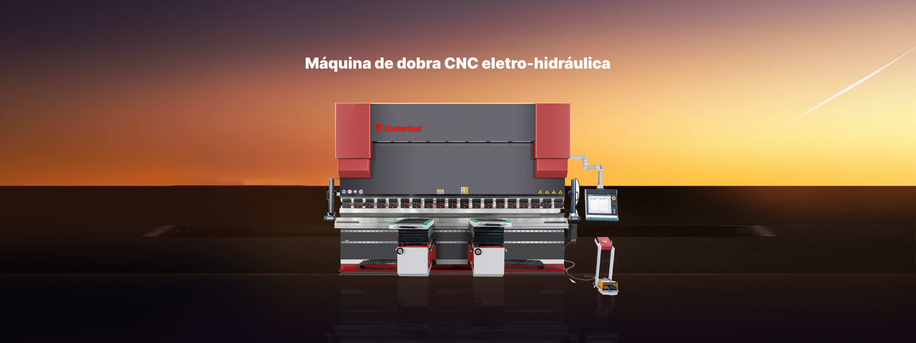 Máquina de dobra CNC eletro-hidráulica Máquina de dobra CNC eletro-hidráulica