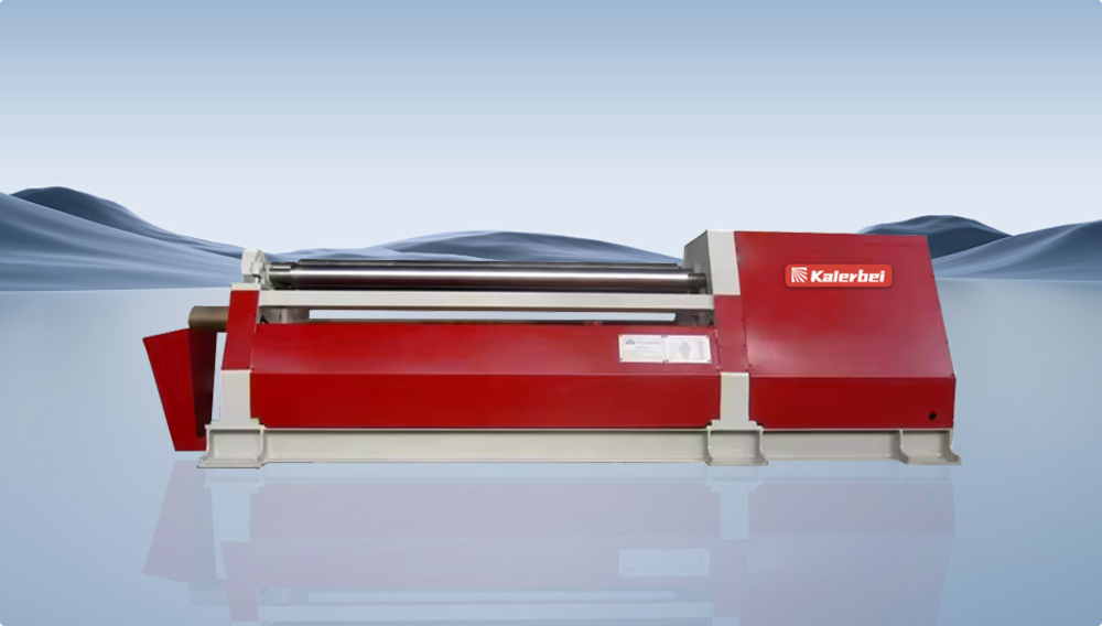 Máquina laminadora de placas simétrica de tres rodillos