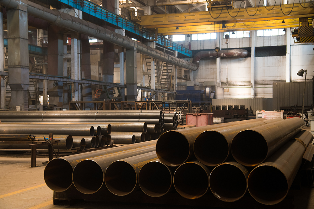 What are the standards for the storage of anti-corrosion steel pipes