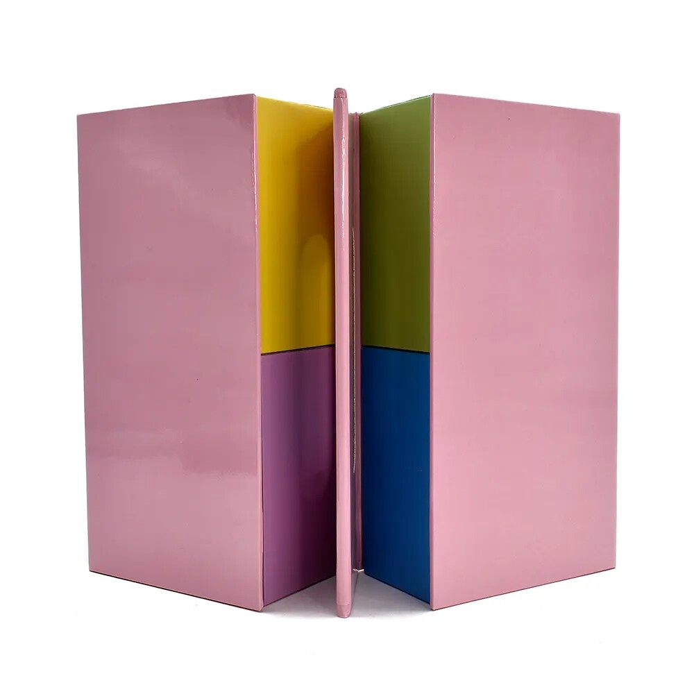 Hot Sales New Design Customized Size Color Logo Printing Folding Carton Pink Luxury Chocolate Packaging Gift Box