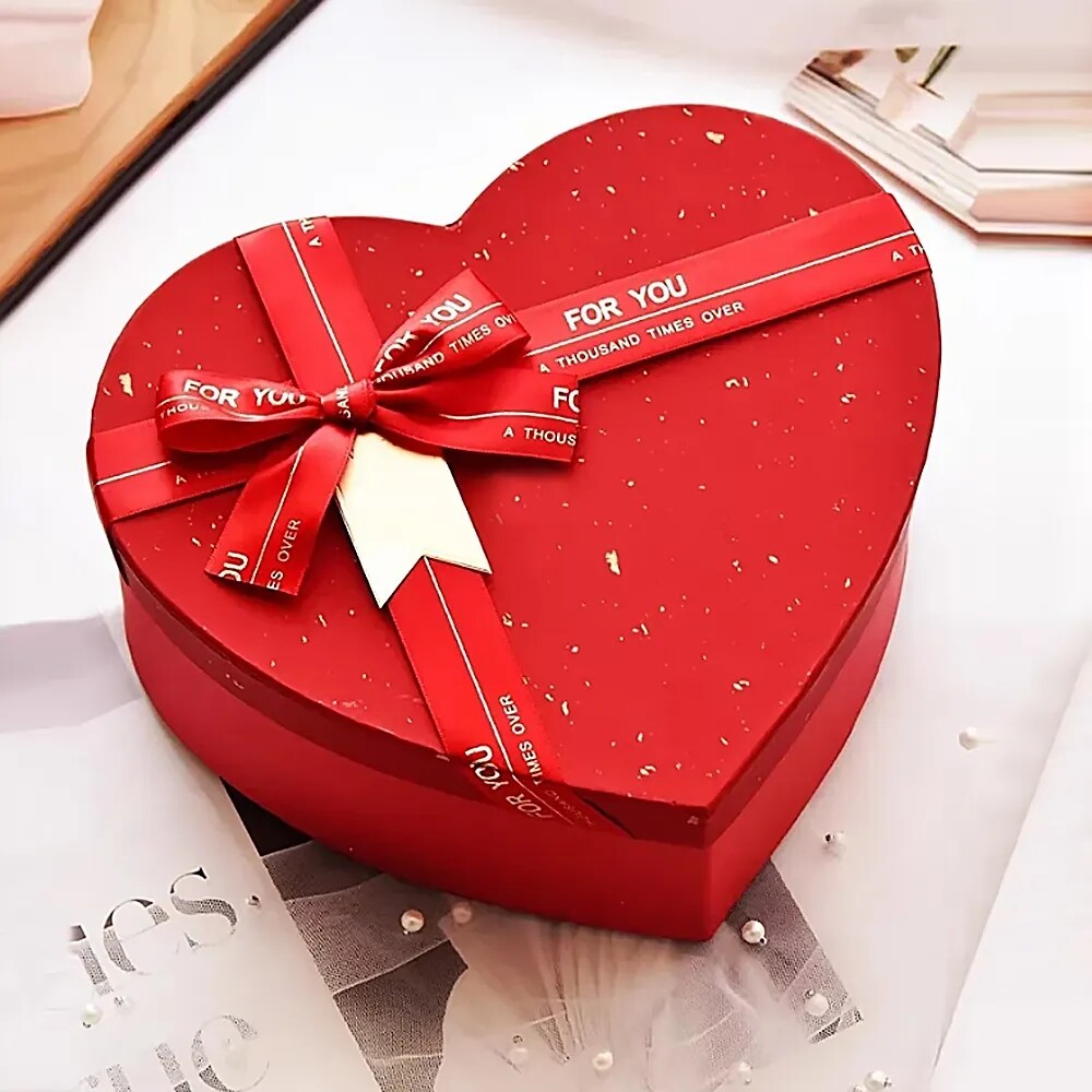Wholesale luxurious Heart Shaped Boxes Boxes For Preserved Roses Biodegradable Cardboard Chocolate Gifts Heart Shaped Boxes Wholesale