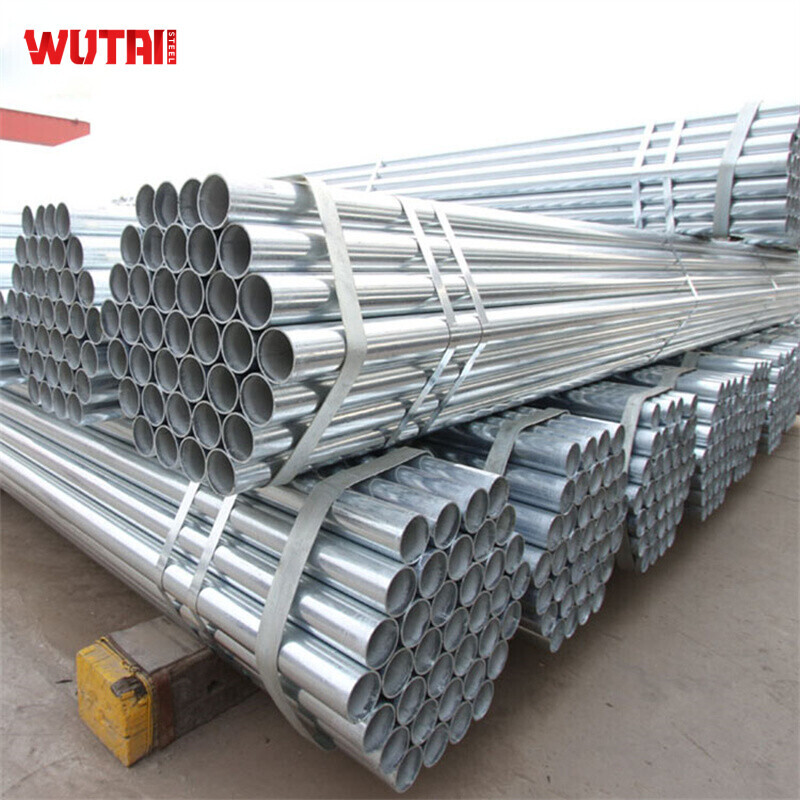  ST37-2 Galvanized Steel Round Pipe