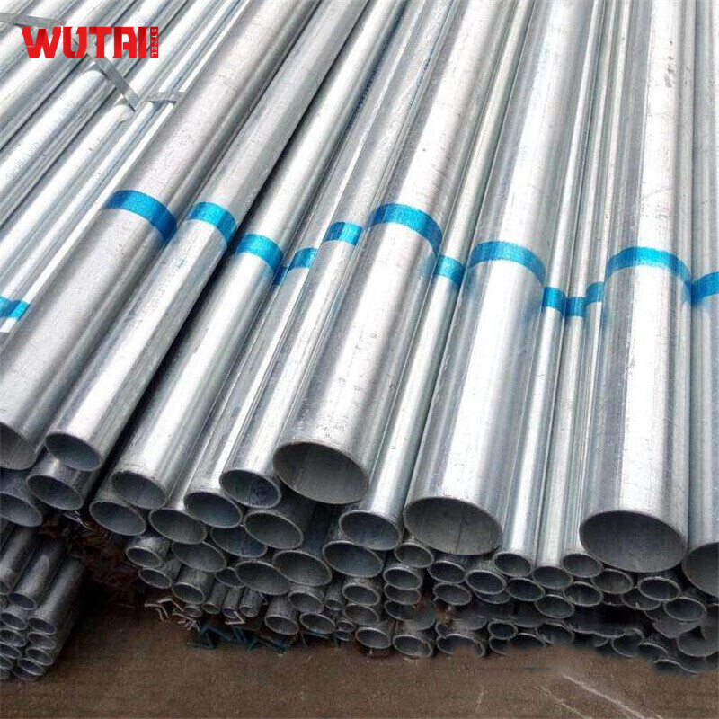  ST37-2 Galvanized Steel Round Pipe