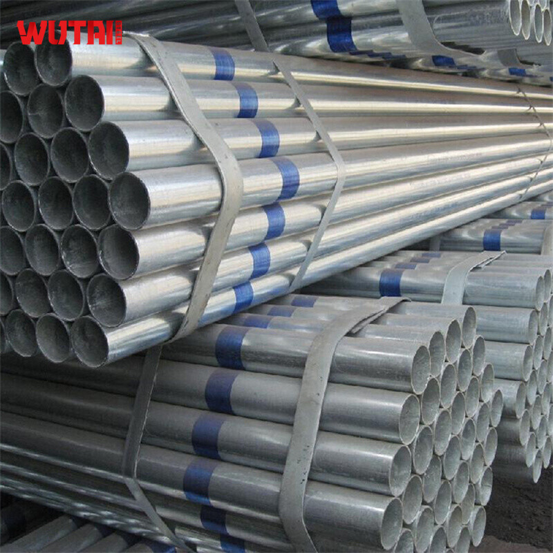  ST37-2 Galvanized Steel Round Pipe