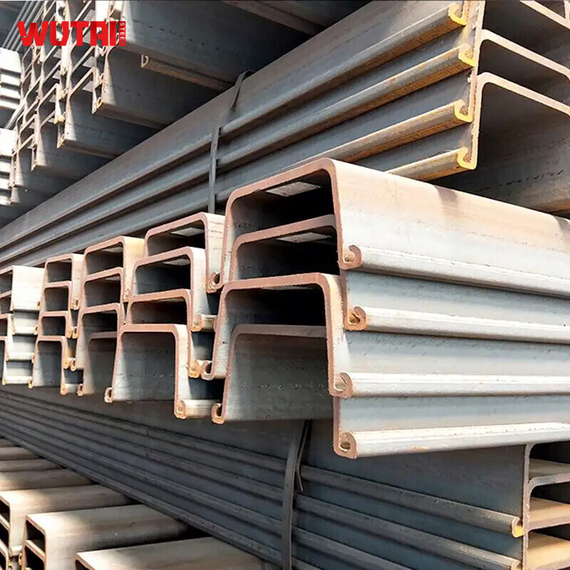 A53 Gr.A A656 Gr.50 U-Shaped Steel Sheet Pile