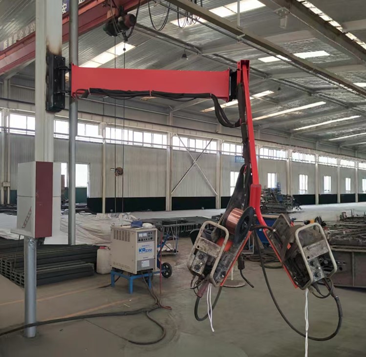 SPH-605 Manual hydraulic welding boom: practical auxiliary welding equipment to enable welding operations