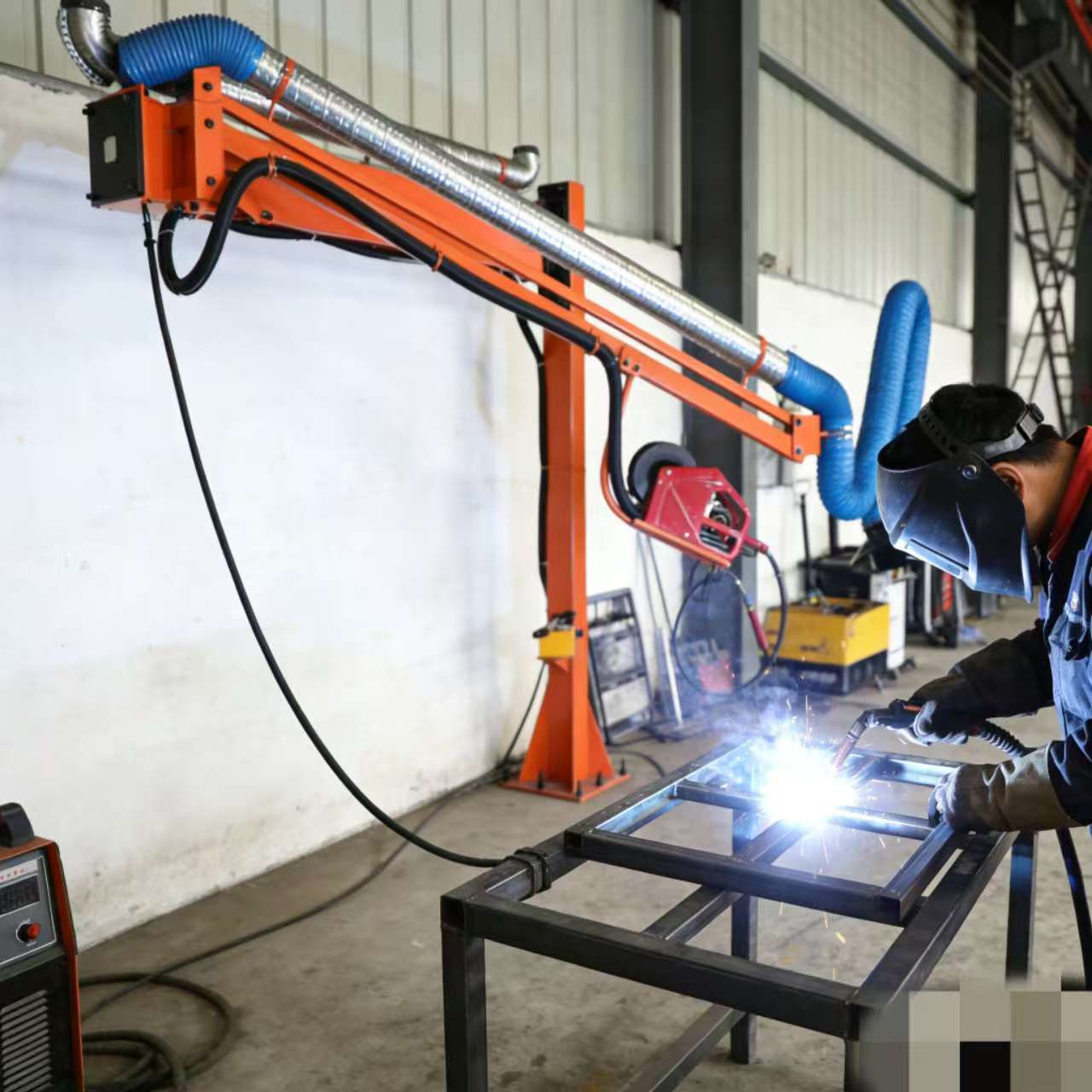 SPH-505Manual hydraulic welding space arm 