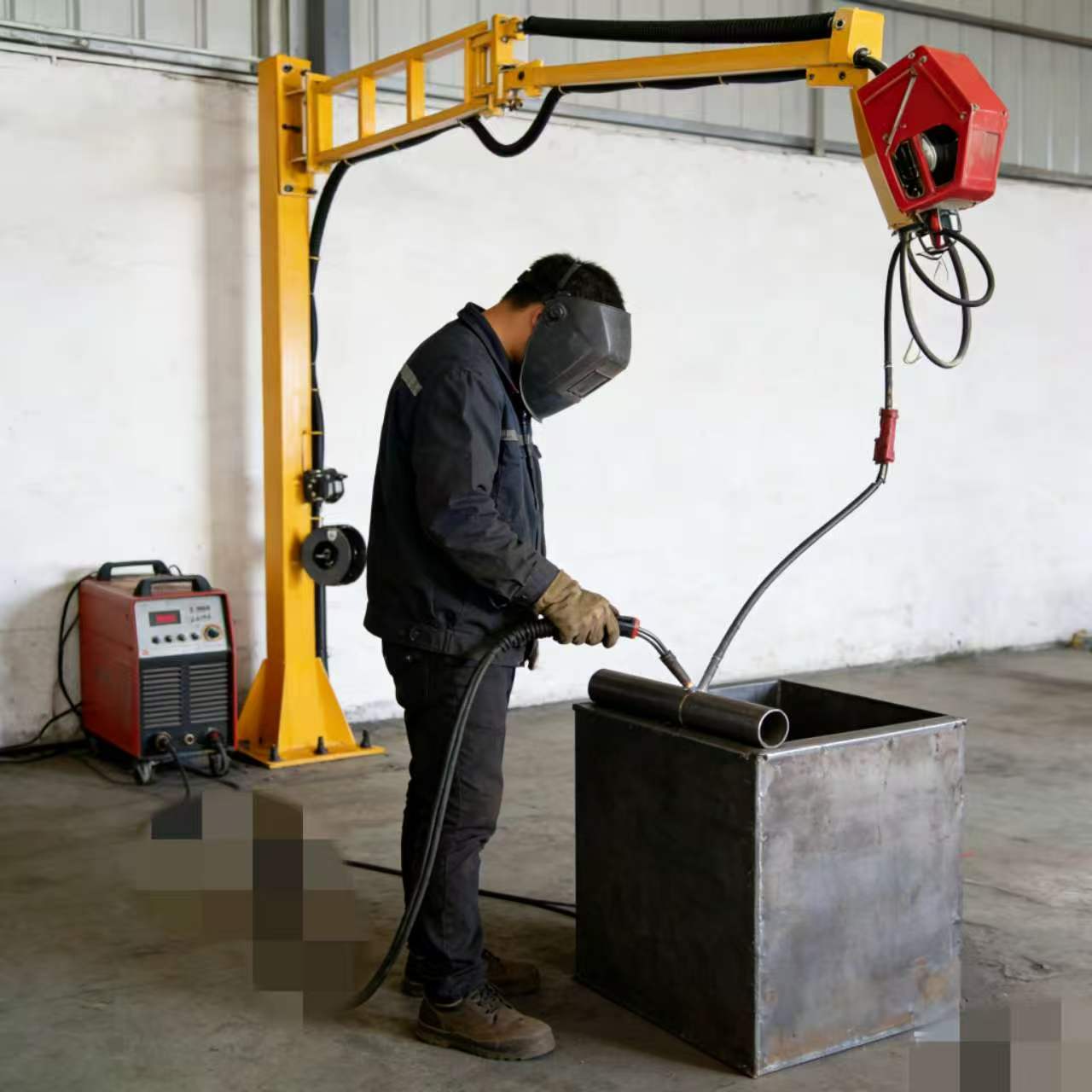 SPT-505  wire feeder boom