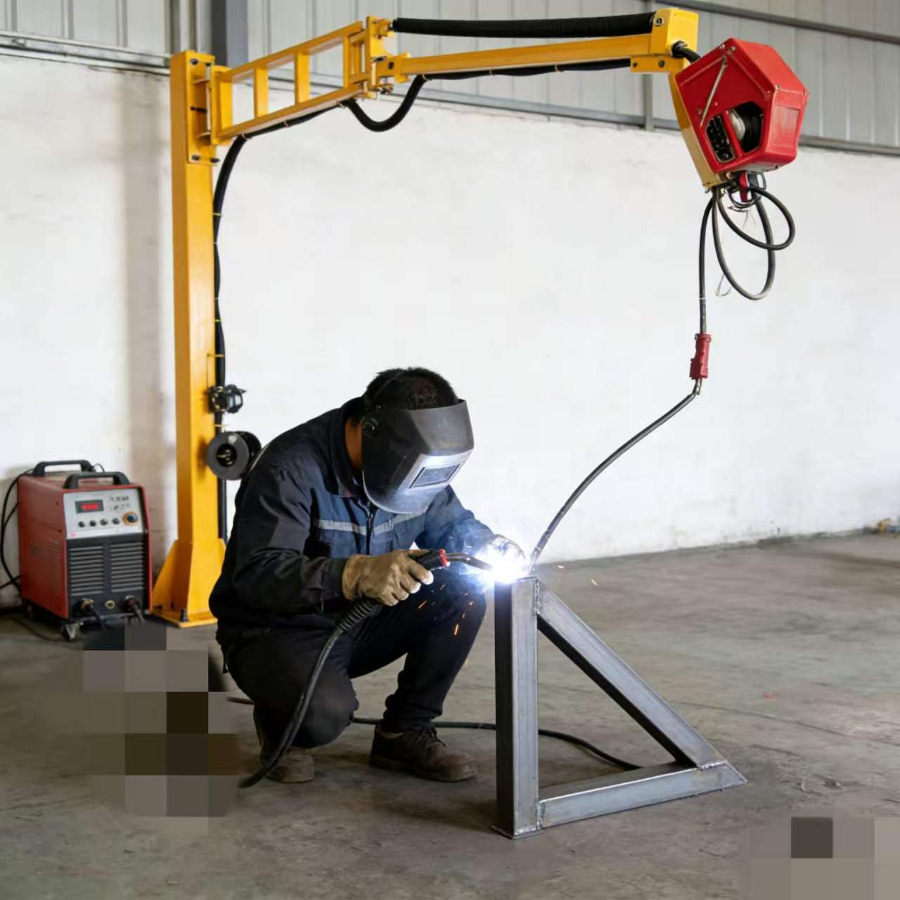 SPT-505  wire feeder boom