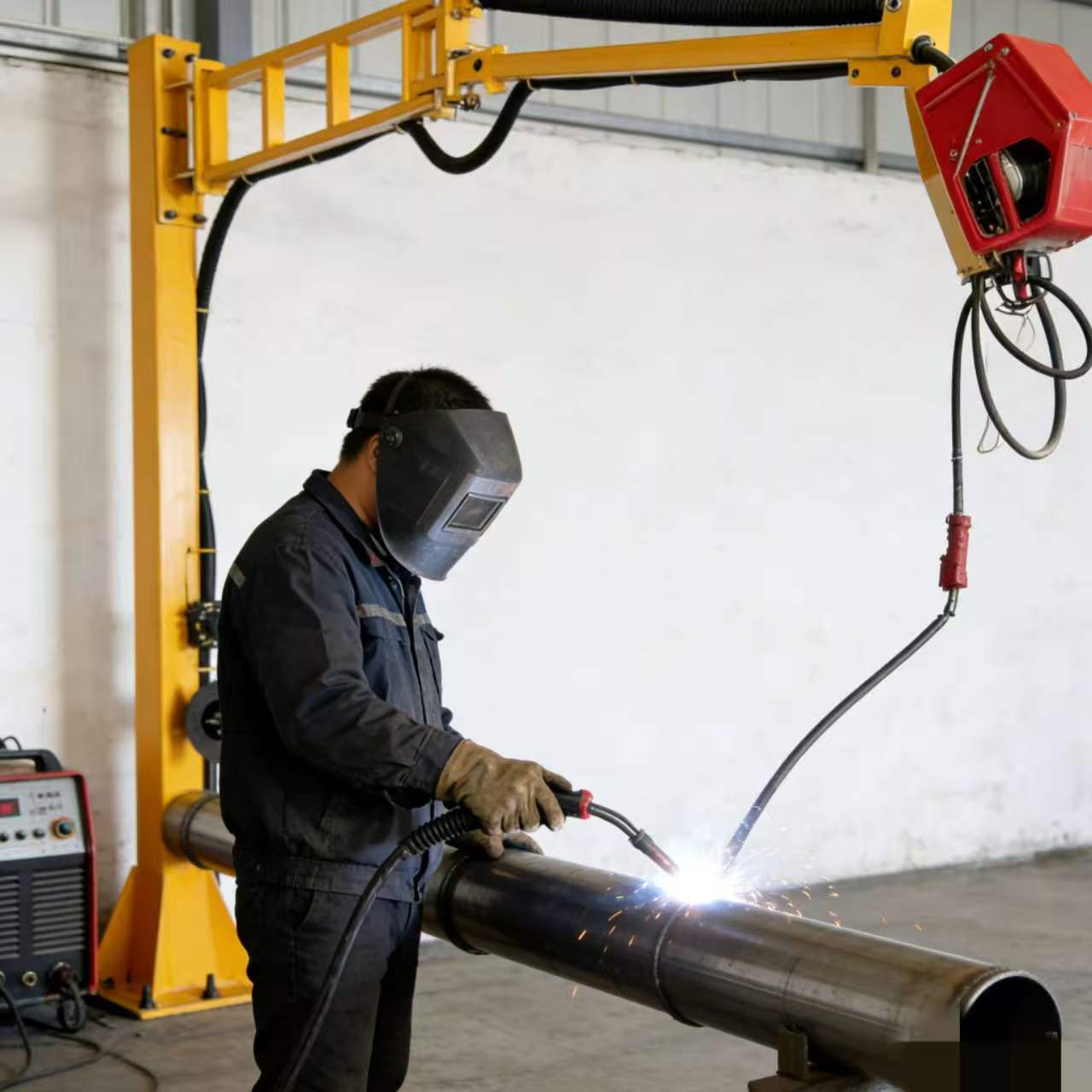 SPT-505  wire feeder boom